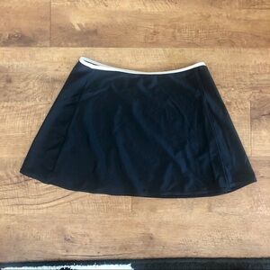 Bare Luxury black and white swimsuit coverup. Medium